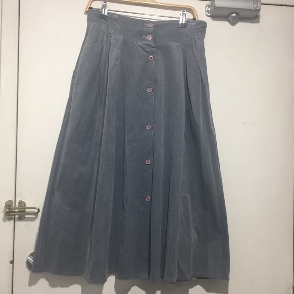 VINTAGE IMPROMPTU CORDUROY SKIRTS SIZE 14 - Picture 4 of 8